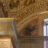 Nella controfacciata vi sono invece le raffigurazioni di san Francesco, a cui � ispirata la regola del monastero...